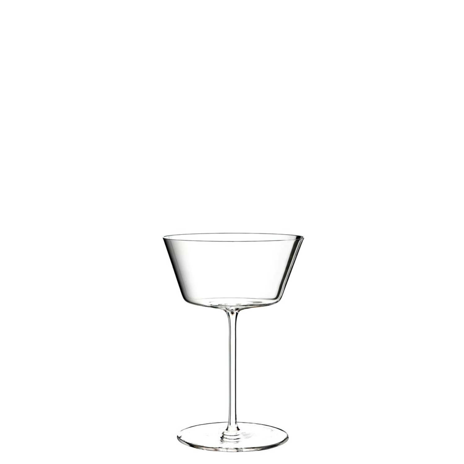 COMMODORE-CHAMPAGNE SAUCER IN BLOWN GLASS